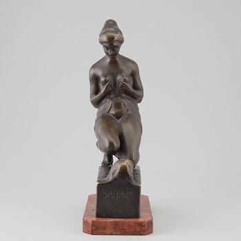 A 'Salome' bronze sculpture by Anton Grath, early 20th century.