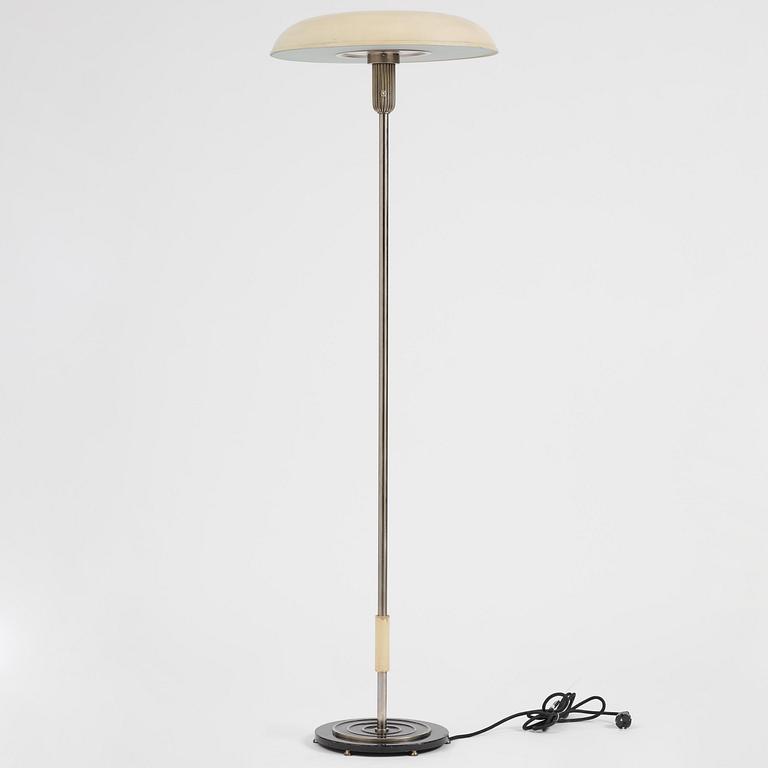 Harald Notini, a floor lamp, Arvid Böhlmarks Lampfabrik, Stockholm, 1930s.