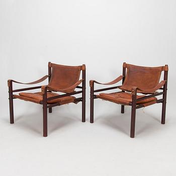 Arne Norell, a pair of 'Sirocco' easy chairs, latter half of the 20th century.