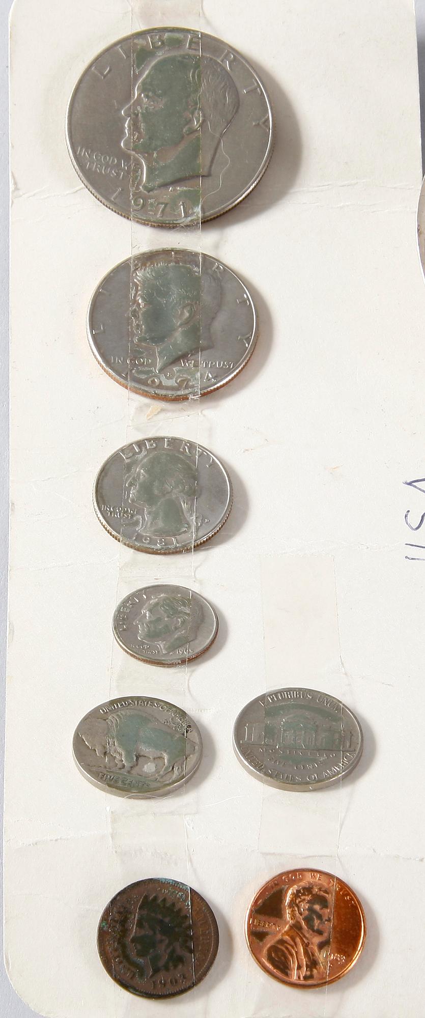 PARTI SILVER SAMT MYNT, 1900-tal.