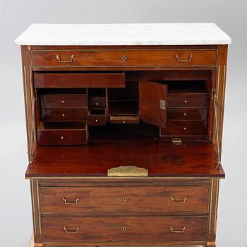 Writing desk, made in Stockholm, circa 1800, Late Gustavian.