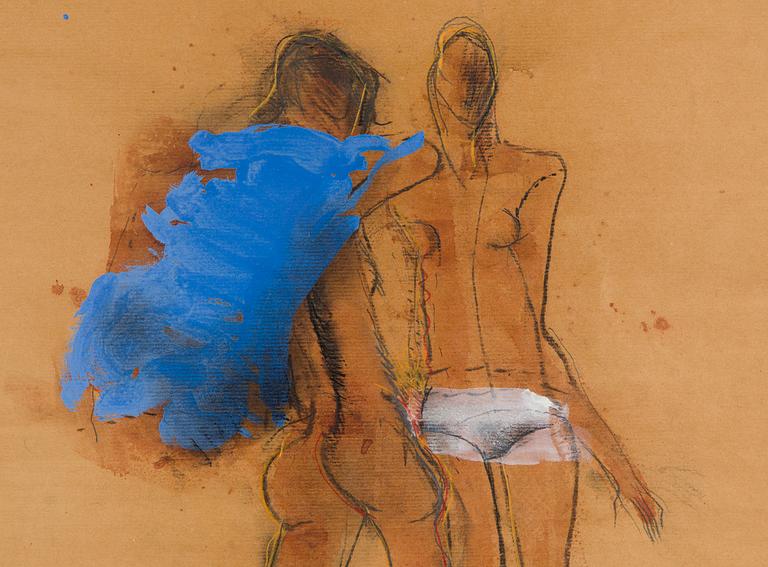 Kimmo Kaivanto, "Sininen vaate" (Blue garment).