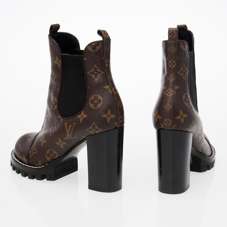 LOUIS VUITTON, "Star Trail", STÖVLETTER, storlek 37.