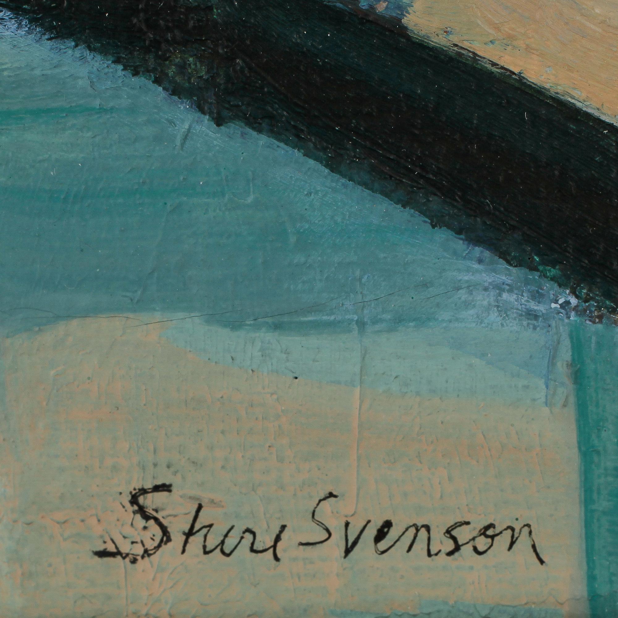 STURE SVENSON, olja på duk, signerad.