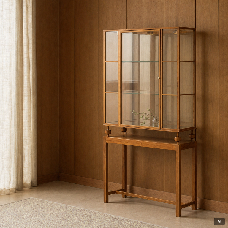 Josef Frank, a model B 2077 display cabinet, Svenskt Tenn.