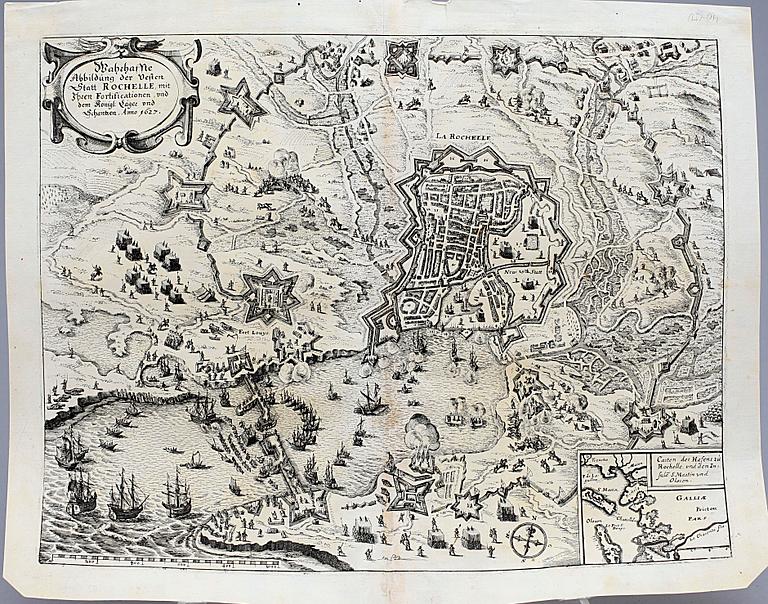 GRAVYRER, 4 st, 1600-tal.