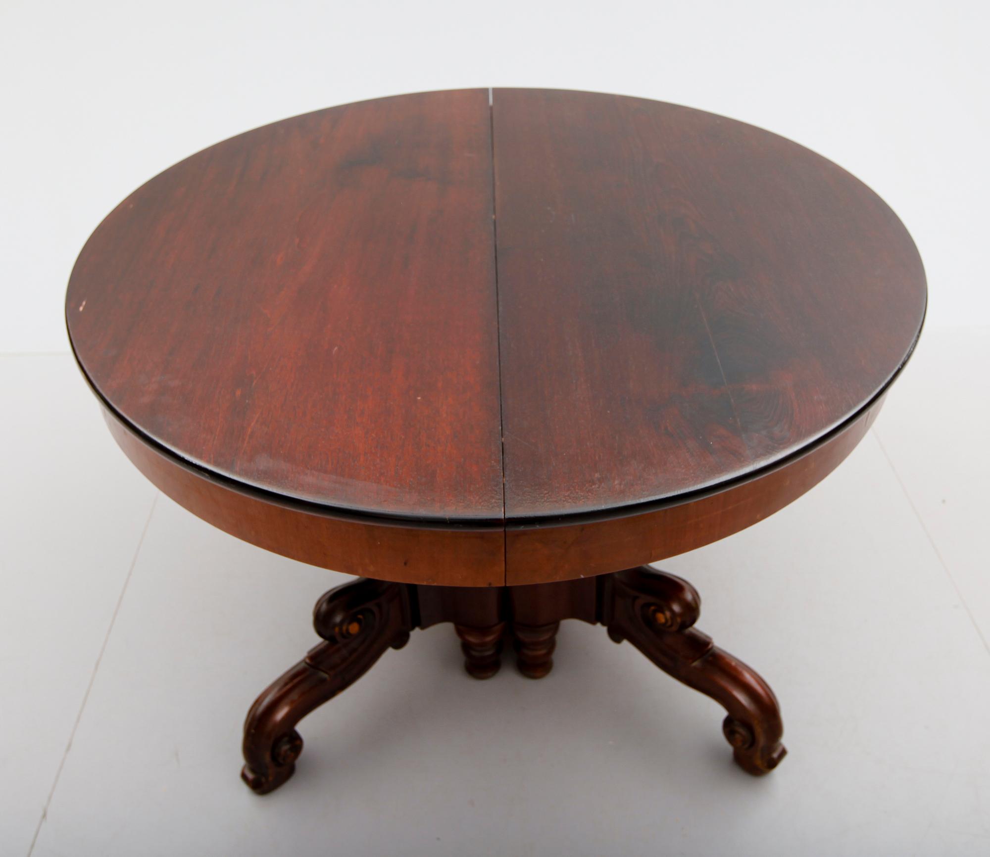 MATBORD, senempire, 1800-talets mitt.