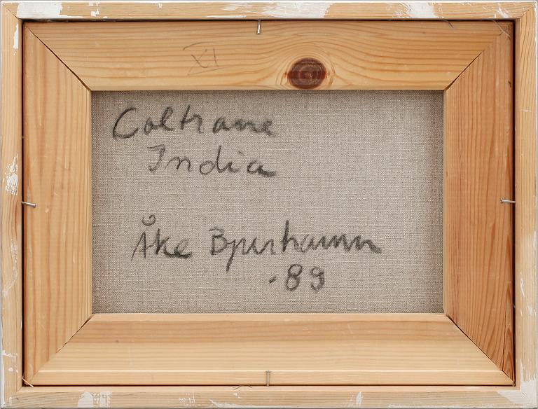 ÅKE BJURHAMN, olja på duk, signerad och daterad á tergo.