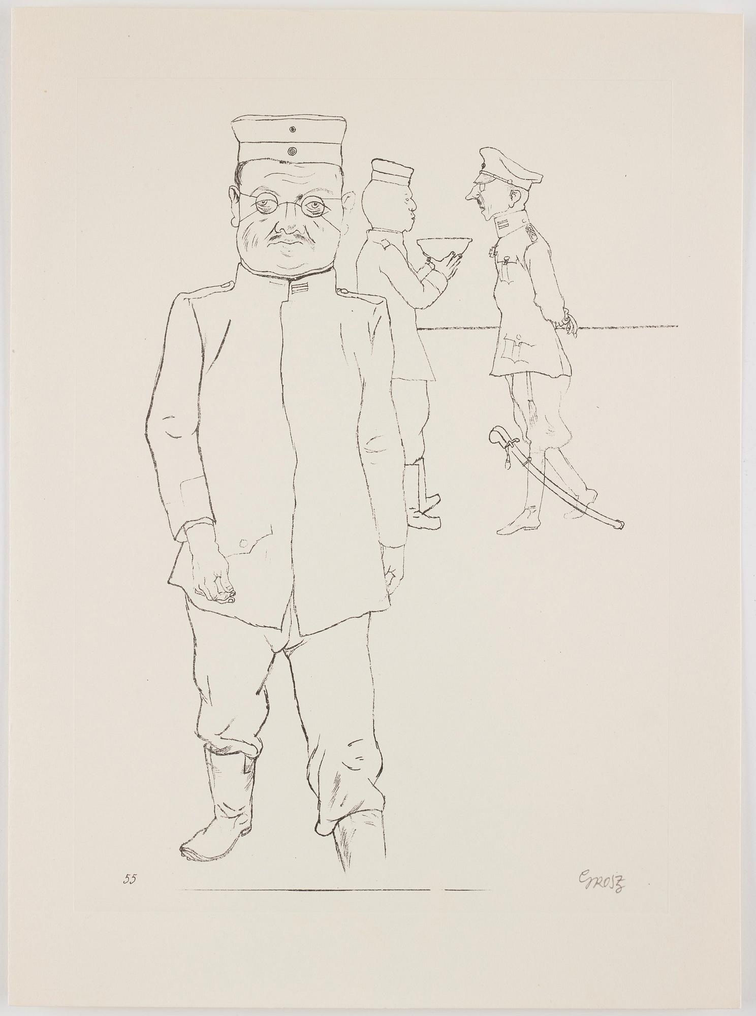 George Grosz, "Ecce Homo".