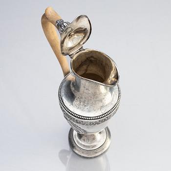 An Austrian silver Wine decanter, unidentified maker's mark, Vienne 1794.