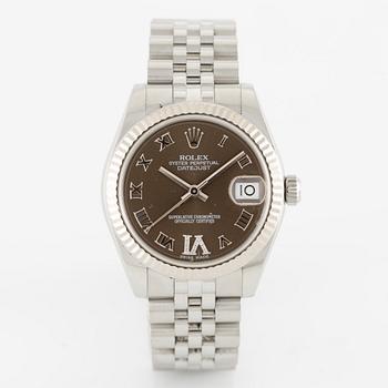 Rolex, Oyster Perpetual, Datejust 31, wristwatch, 31 mm.
