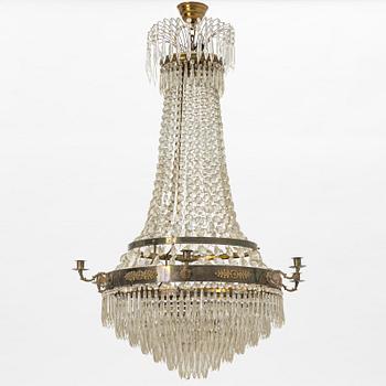 Ljuskrona, empirestil, 1900-talets början.