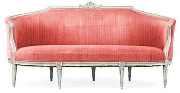 A Gustavian 18th century sofa by E. Öhrmark.