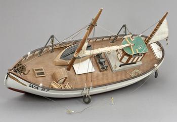 MODELLBÅT, 1900-talets andra hälft.