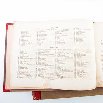 Erik Dahlberg Sweden ancient and modern. 1856, as well as description, Huldberg's Bookstore, Stockholm.