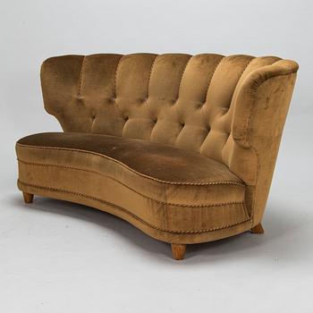 A mid-20th century sofa.