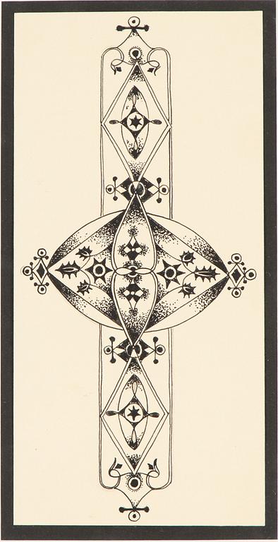 Gösta Adrian-Nilsson, "Fantasy tattoo".