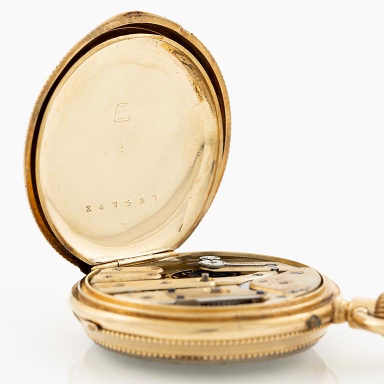 Pocket watch, 39 mm.