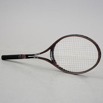 TENNISRACKET, trä, 1900-tal.