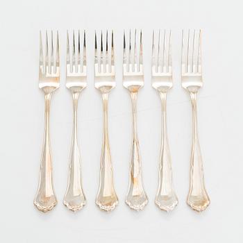 Bestickuppsättning, 18 delar, "Chippendale", Finland 1994.