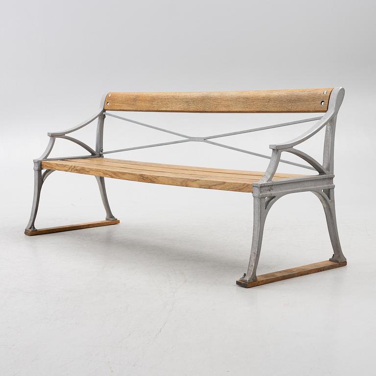 A 'Lessebo' garden sofa, Byarum, 21st century.