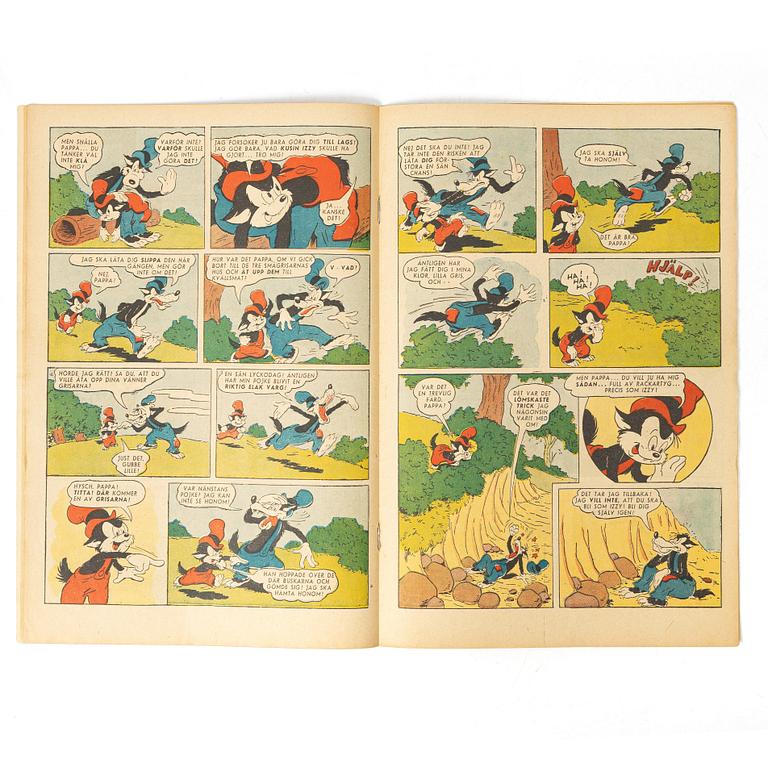 Comic book, Donald Duck & Co, no. 10, 1949.