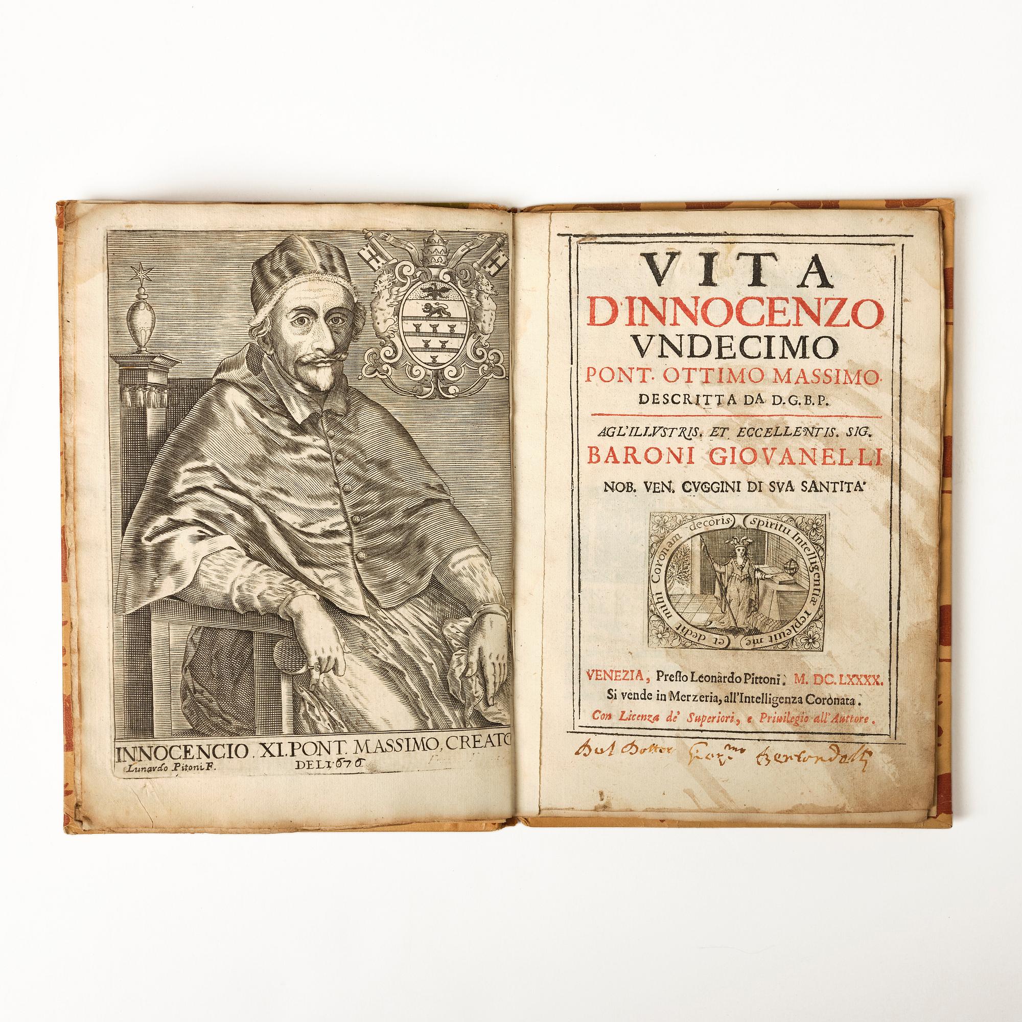 Pope Innocentius XI Odescalchi.