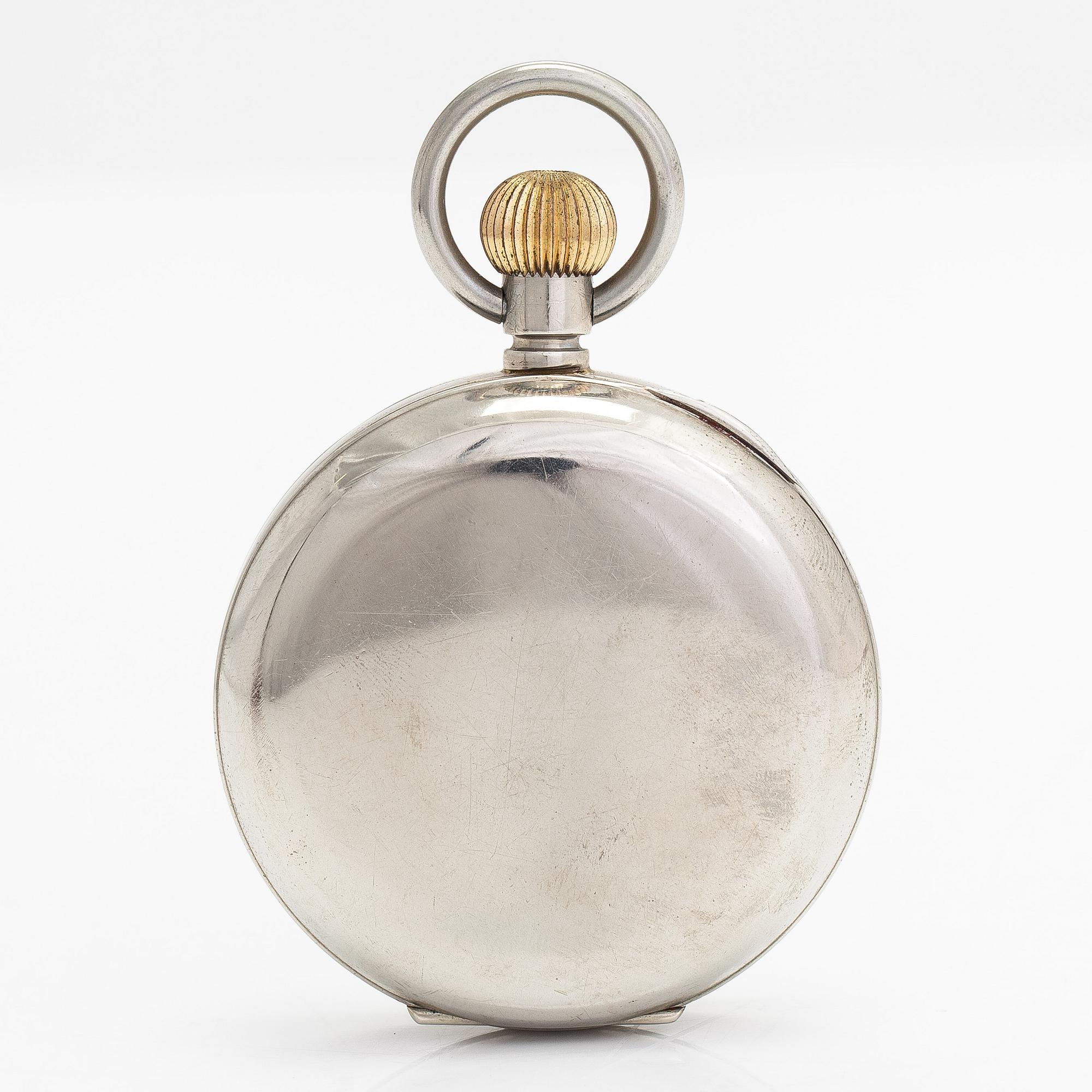 Travel watch/pocket watch, 66 mm.