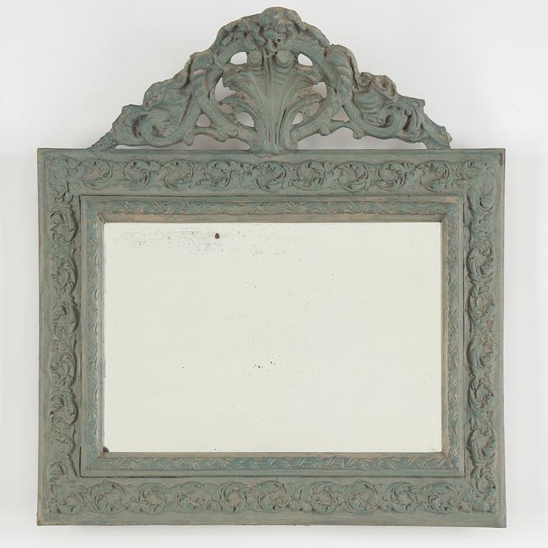 A late 19th century mirror.
