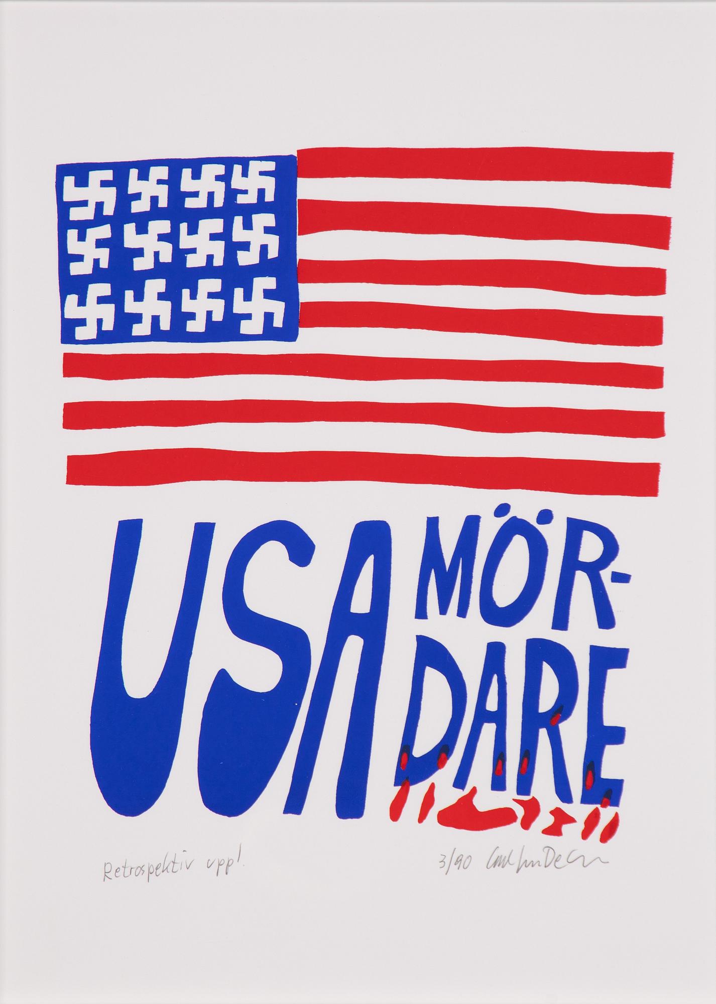 Carl Johan De Geer, ”USA mördare".