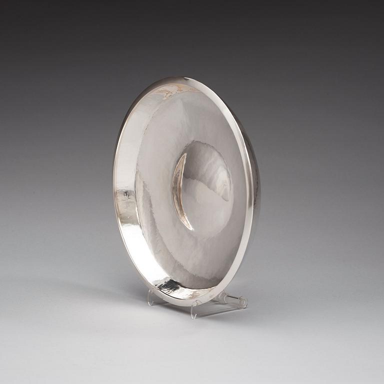 A Rey Urban sterling dish, Stockholm 1969.