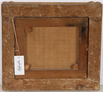 Joseph Magnus Stäck, Hamnscen med figurer i båtar.