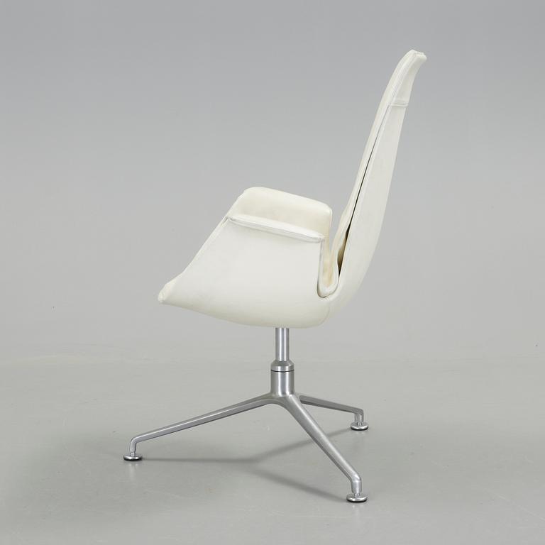SKRIVBORDSSTOL, "Tulip", Preben Fabricius & Jørgen Kastholm, 1970-/80-tal.