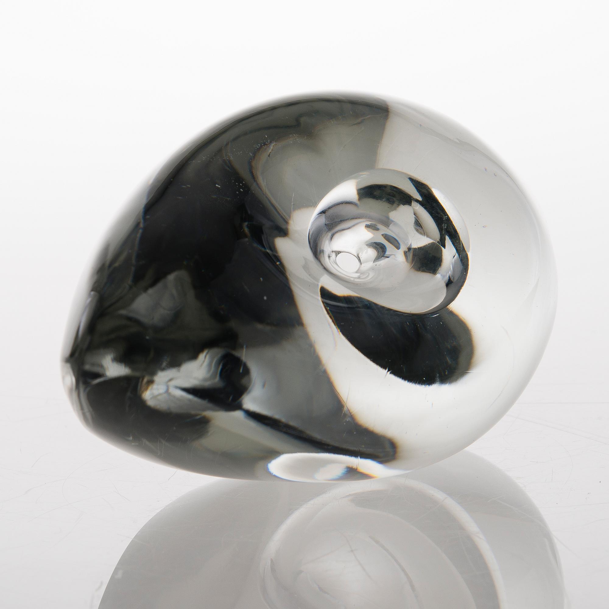 Timo Sarpaneva, Glasskulptur, signerad Timo Sarpaneva, Iittala.