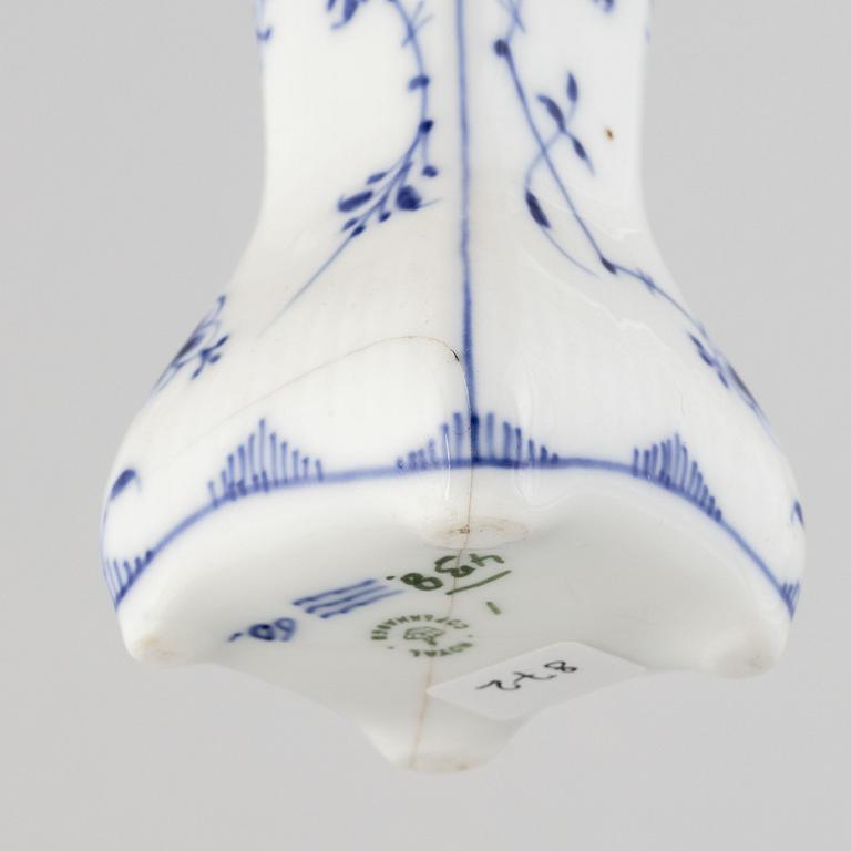 A 'Blue Fluted Plain' porcelain Vase, Royal Copenhagen, model number 438, 1898-1923.