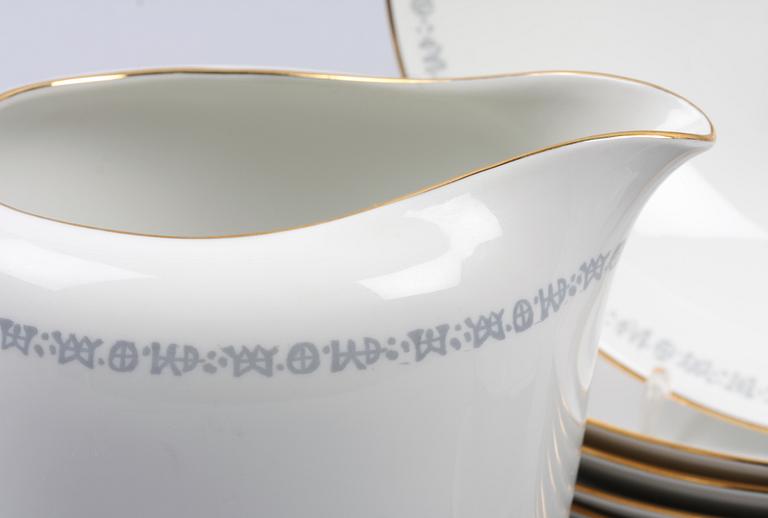 MATSERVIS samt KAFFESERVIS, ca 76 delar, porslin, Rörstrand.