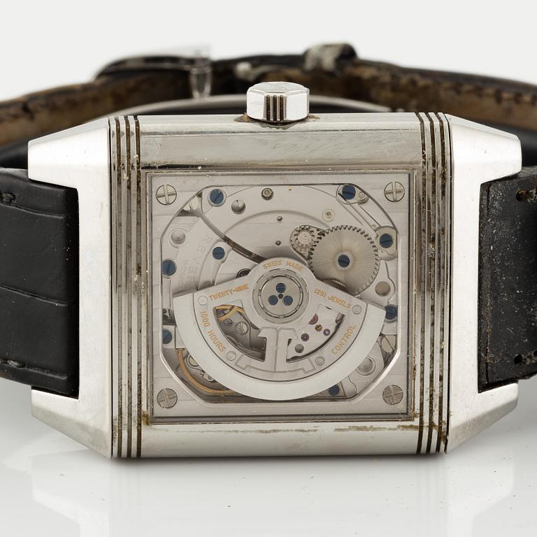 Jaeger-LeCoultre, Reverso Squadra Hometime, armbandsur, 50,5 x 34,9 mm.