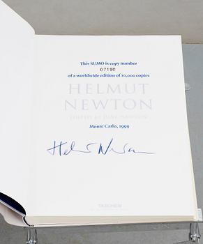 HELMUT NEWTON, Bok, "Sumo", Taschen, Monte Carlo, 1999, sign och numr 7190/10000.