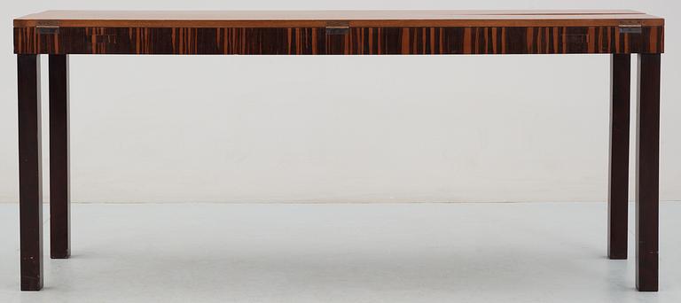 An Axel Einar Hjorth 'Rekord' birch and palisander sideboard by NK, 1930's.