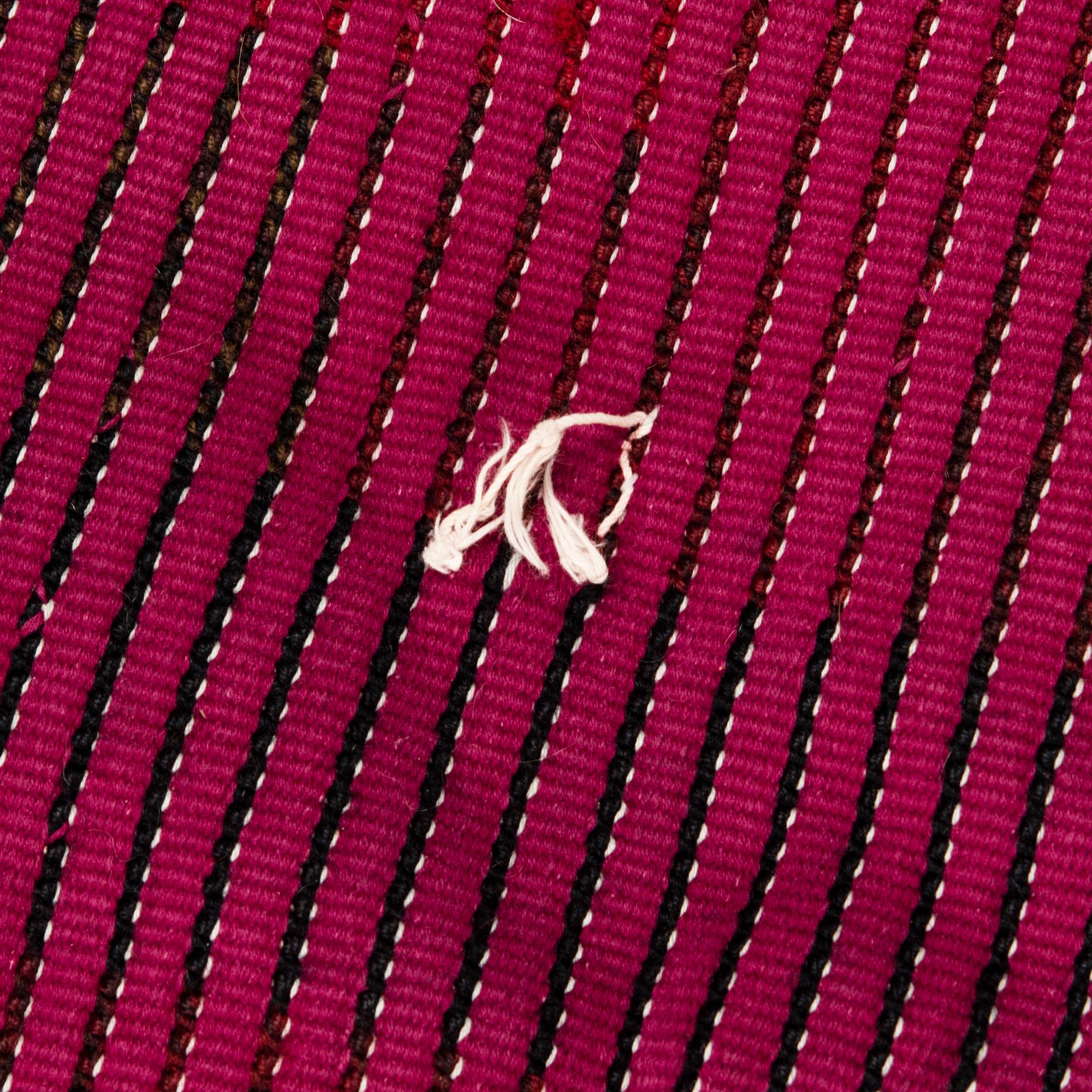 UHRA-BEATA SIMBERG-EHRSTRÖM, a rya rug for Friends of Finnish Handicraft. Designed 1966. Ca 165x120 cm.