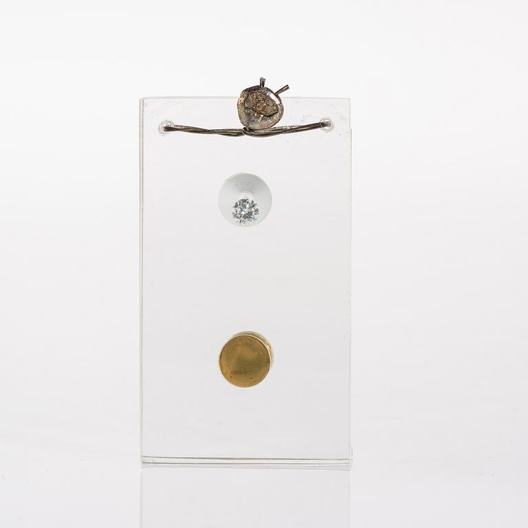 DIAMANT, briljantslipad 0,53 ct H (Wesselton) / VVS2.