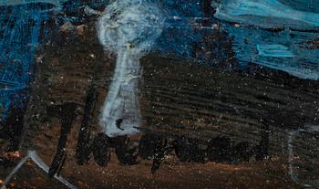 JAMES COIGNARD, olja på pannå, sign.