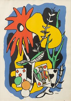 Fernand Léger, after, "The King of Harts".