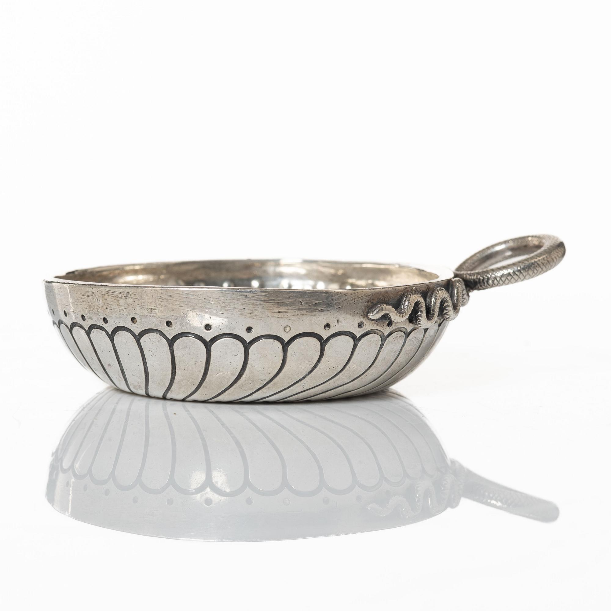 Tasse du vin, silver, Bordeaux 1700-talsstil.