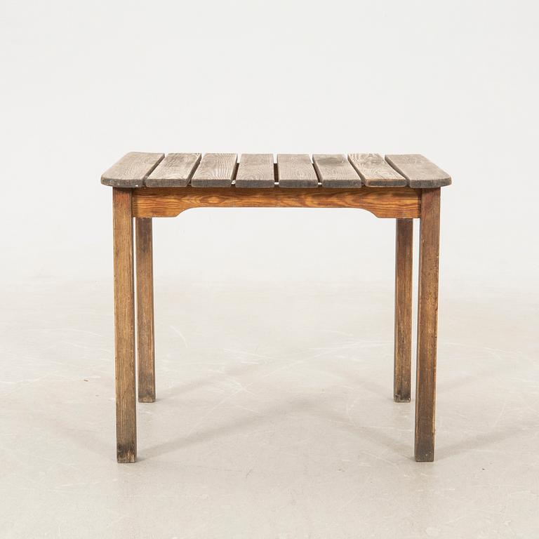 Carl Malmsten, trädgårdsmöbel 3 dlr "Bergshamra" Ingelsta-verken Södertälje 1900-talets senare del.