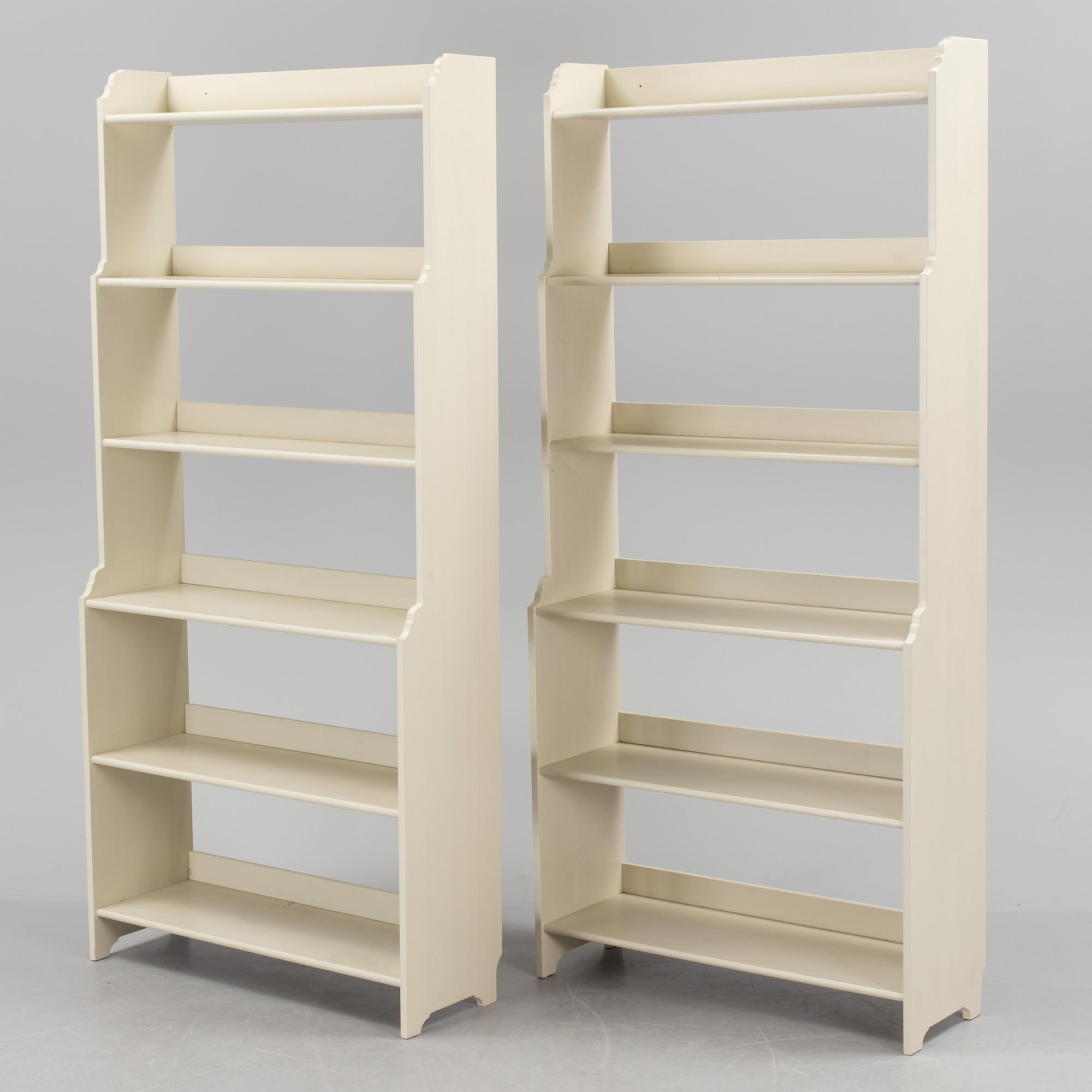 Two book shelves Leksvik by IKEA.