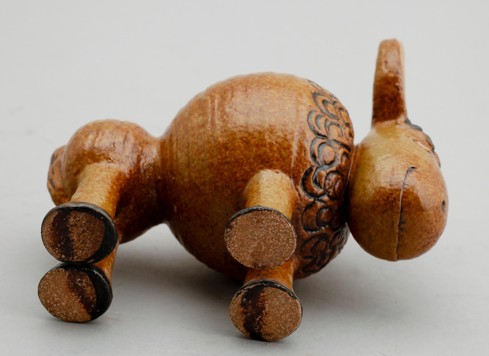 FIGUR, stengods, Lisa Larson, Gustavsberg.