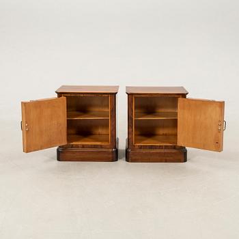 Bedside Tables, a Pair, Art Deco, First Half of the 20th Century.