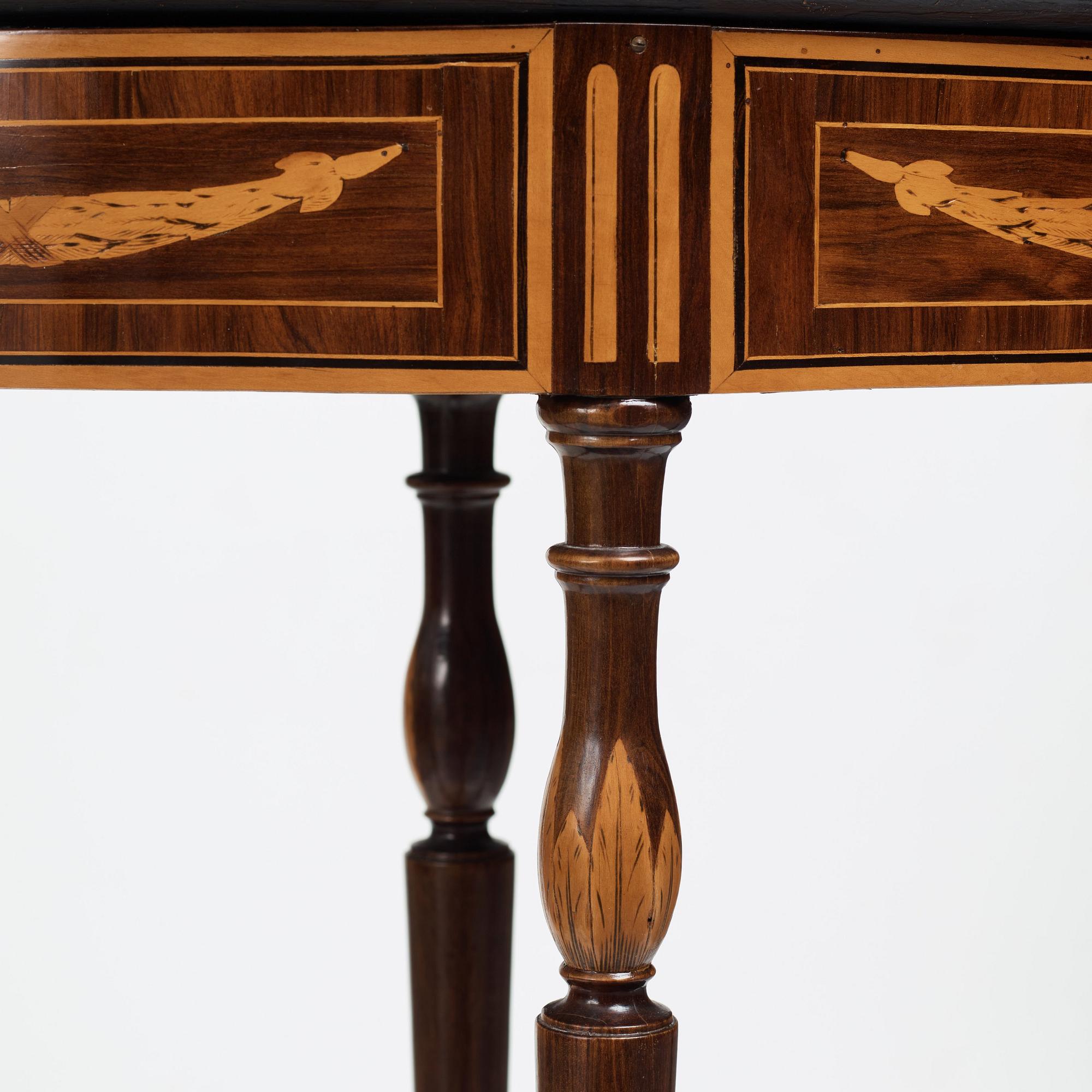 BORD, av Georg Haupt (mästare i Stockholm 1770-1784), ej signerat, Gustavianskt.