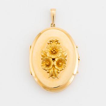 Berlock, 18K guld, K&EC, 1947.